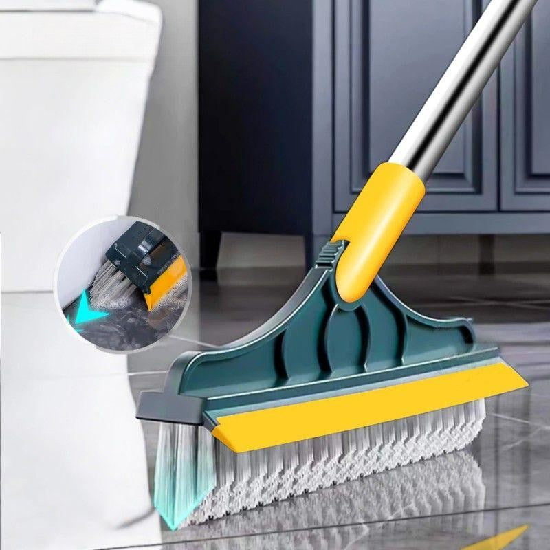 2 in 1 dust cleaning scrubber and wiper brush