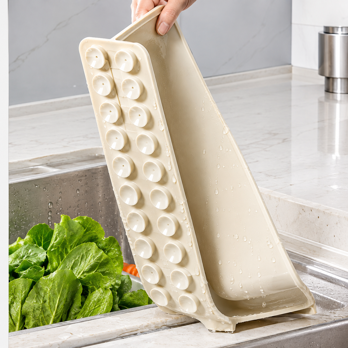 Silicone SinkGuard Splash Protector for Kitchen 💧 🚰