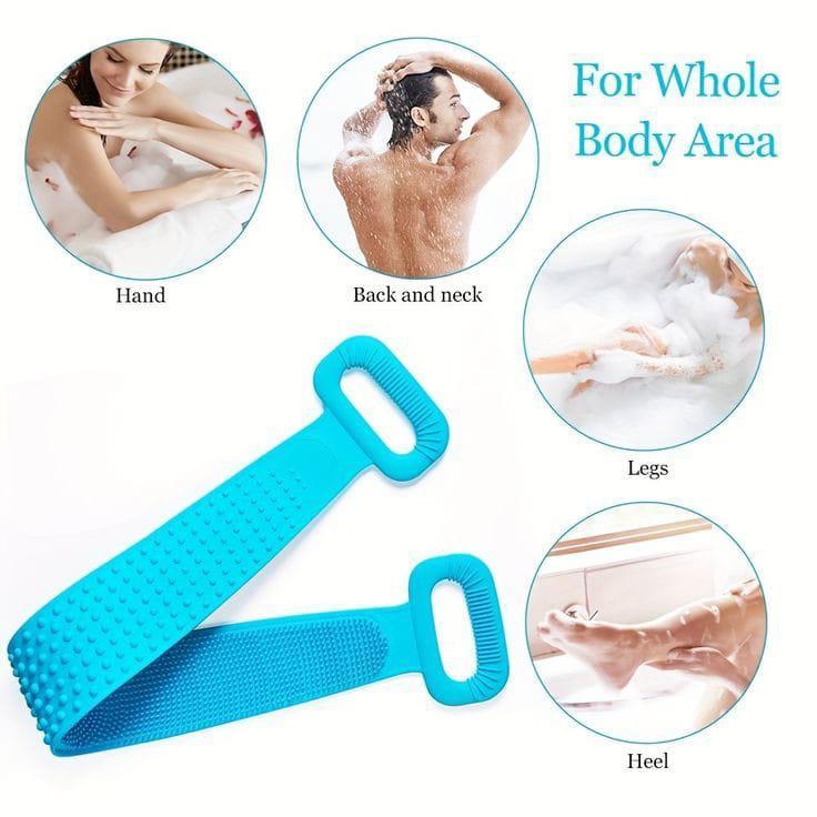 multicolor body wash belt - efforless hygiene and comfort