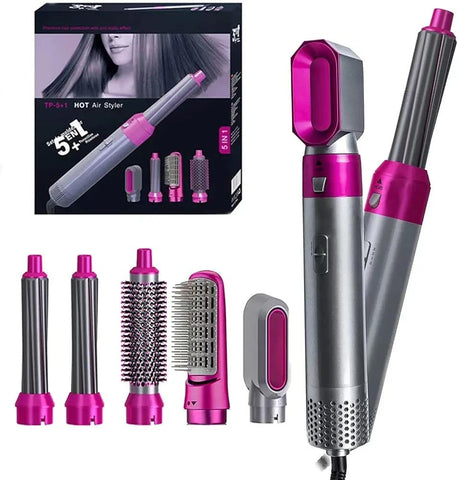 5 in 1 electric hair styler